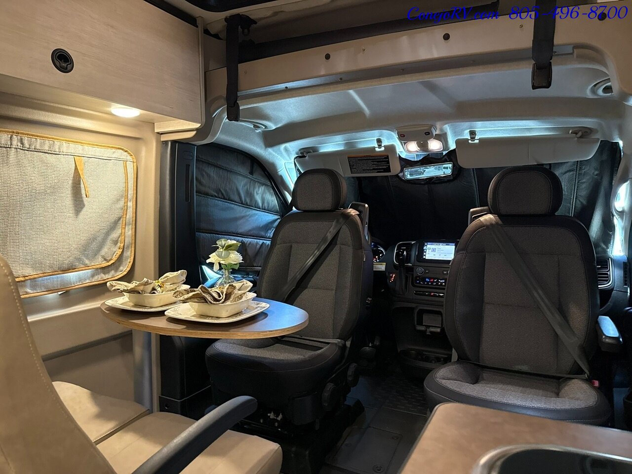 2027 Winnebago Solis 59P Pop Top 2.8KW Generator Full Galley Rear Convertible Sofa Roof AC - Photo 27 - Thousand Oaks, CA 91360