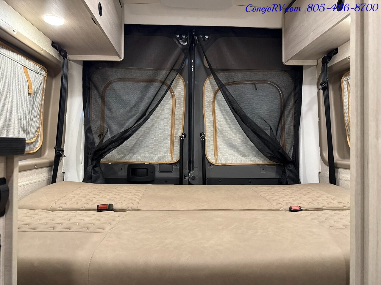 2027 Winnebago Solis 59P Pop Top 2.8KW Generator Full Galley Rear Convertible Sofa Roof AC - Photo 21 - Thousand Oaks, CA 91360