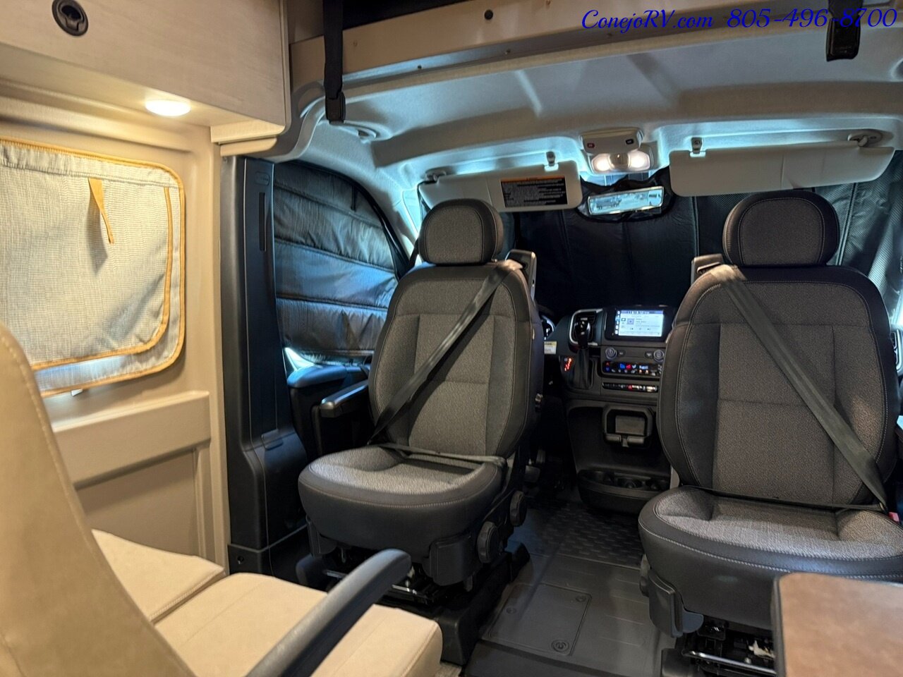 2027 Winnebago Solis 59P Pop Top 2.8KW Generator Full Galley Rear Convertible Sofa Roof AC - Photo 28 - Thousand Oaks, CA 91360