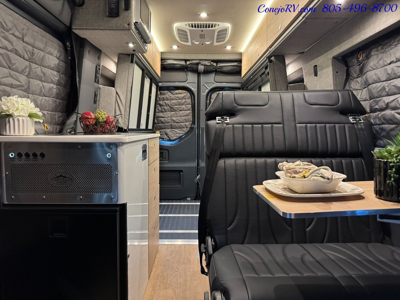 2025 Storyteller Overland Dark Mode AWD 16.8KWH Lithonics Lithium System Mercedes Sprinter Turbo Diesel 1K Miles - Photo 5 - Thousand Oaks, CA 91360