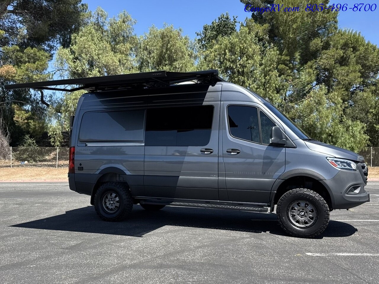 2025 Storyteller Overland Dark Mode AWD 16.8KWH Lithonics Lithium System Mercedes Sprinter Turbo Diesel 1K Miles - Photo 42 - Thousand Oaks, CA 91360