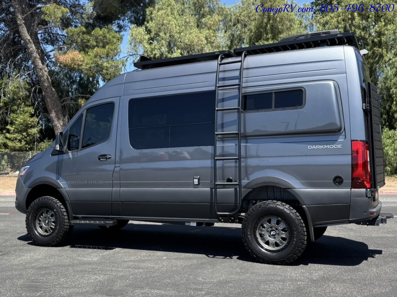 2025 Storyteller Overland Dark Mode AWD 16.8KWH Lithonics Lithium System Mercedes Sprinter Turbo Diesel 1K Miles - Photo 2 - Thousand Oaks, CA 91360