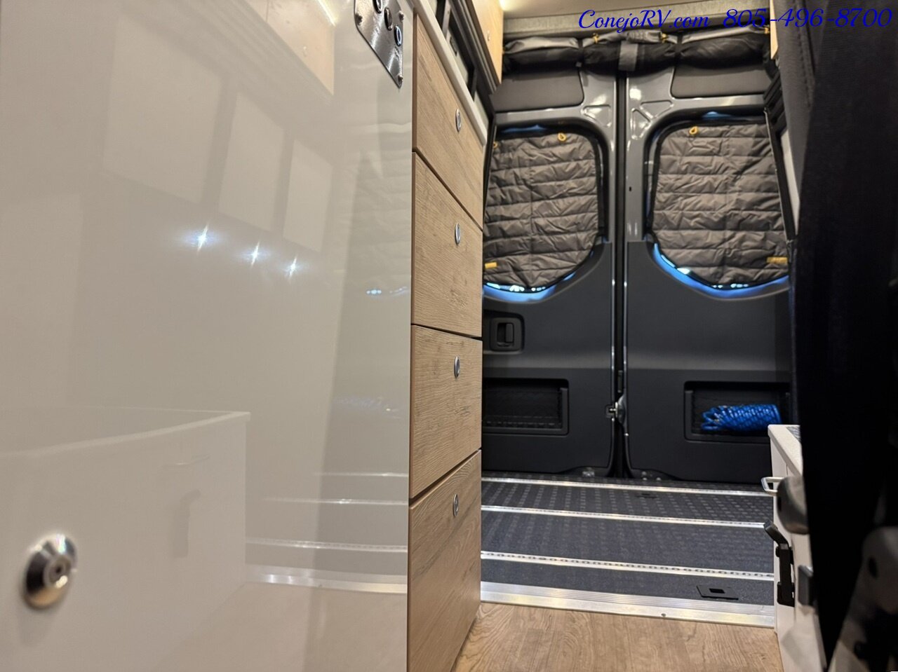 2025 Storyteller Overland Dark Mode AWD 16.8KWH Lithonics Lithium System Mercedes Sprinter Turbo Diesel 1K Miles - Photo 12 - Thousand Oaks, CA 91360