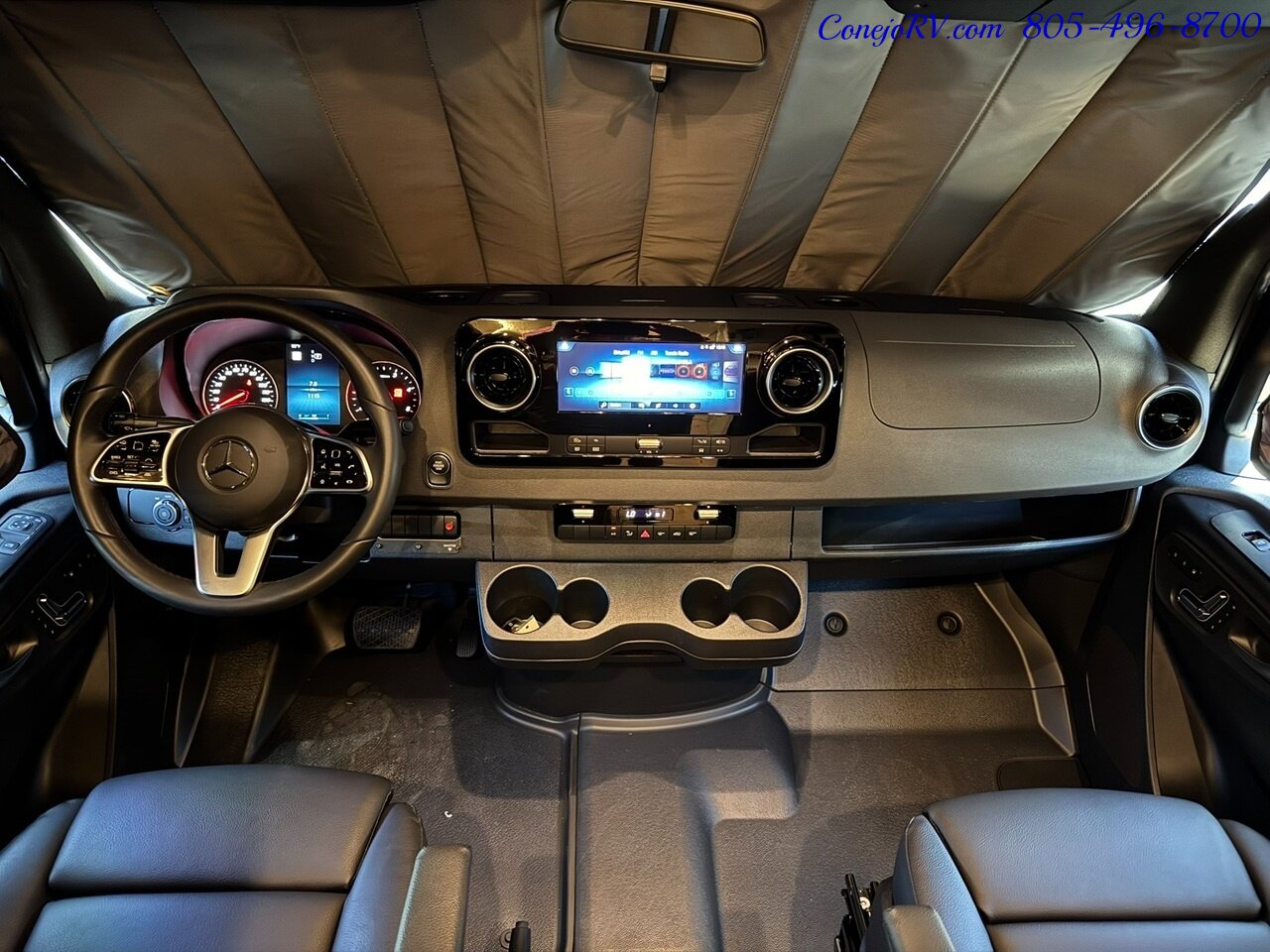 2025 Storyteller Overland Dark Mode AWD 16.8KWH Lithonics Lithium System Mercedes Sprinter Turbo Diesel 1K Miles - Photo 35 - Thousand Oaks, CA 91360