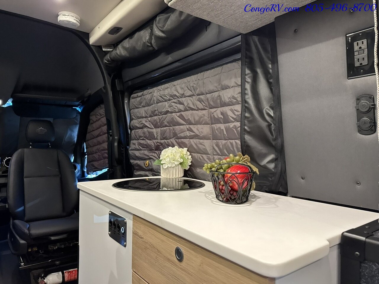2025 Storyteller Overland Dark Mode AWD 16.8KWH Lithonics Lithium System Mercedes Sprinter Turbo Diesel 1K Miles - Photo 16 - Thousand Oaks, CA 91360