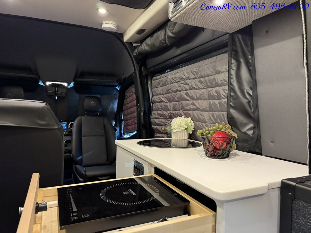 2025 Storyteller Overland Dark Mode AWD 16.8KWH Lithonics Lithium System Mercedes Sprinter Turbo Diesel 1K Miles - Photo 15 - Thousand Oaks, CA 91360