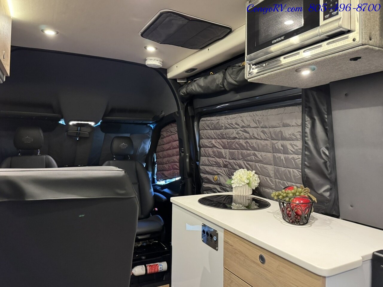 2025 Storyteller Overland Dark Mode AWD 16.8KWH Lithonics Lithium System Mercedes Sprinter Turbo Diesel 1K Miles - Photo 30 - Thousand Oaks, CA 91360