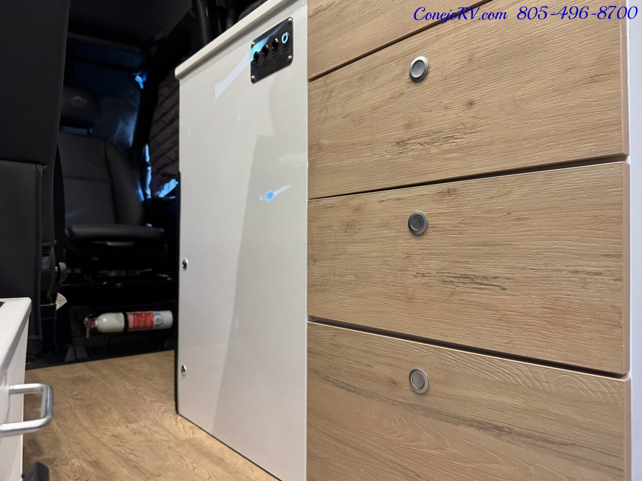 2025 Storyteller Overland Dark Mode AWD 16.8KWH Lithonics Lithium System Mercedes Sprinter Turbo Diesel 1K Miles - Photo 14 - Thousand Oaks, CA 91360