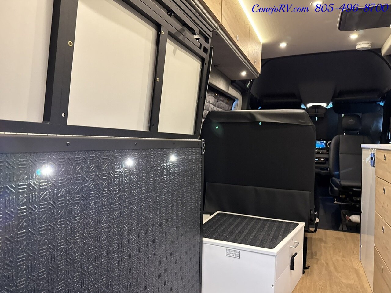 2025 Storyteller Overland Dark Mode AWD 16.8KWH Lithonics Lithium System Mercedes Sprinter Turbo Diesel 1K Miles - Photo 29 - Thousand Oaks, CA 91360
