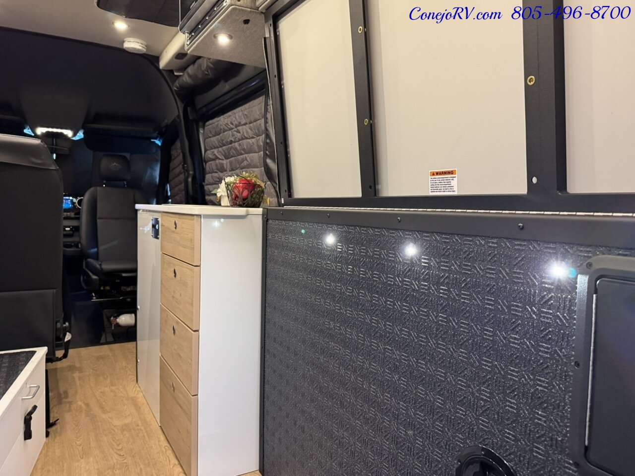 2025 Storyteller Overland Dark Mode AWD 16.8KWH Lithonics Lithium System Mercedes Sprinter Turbo Diesel 1K Miles - Photo 28 - Thousand Oaks, CA 91360