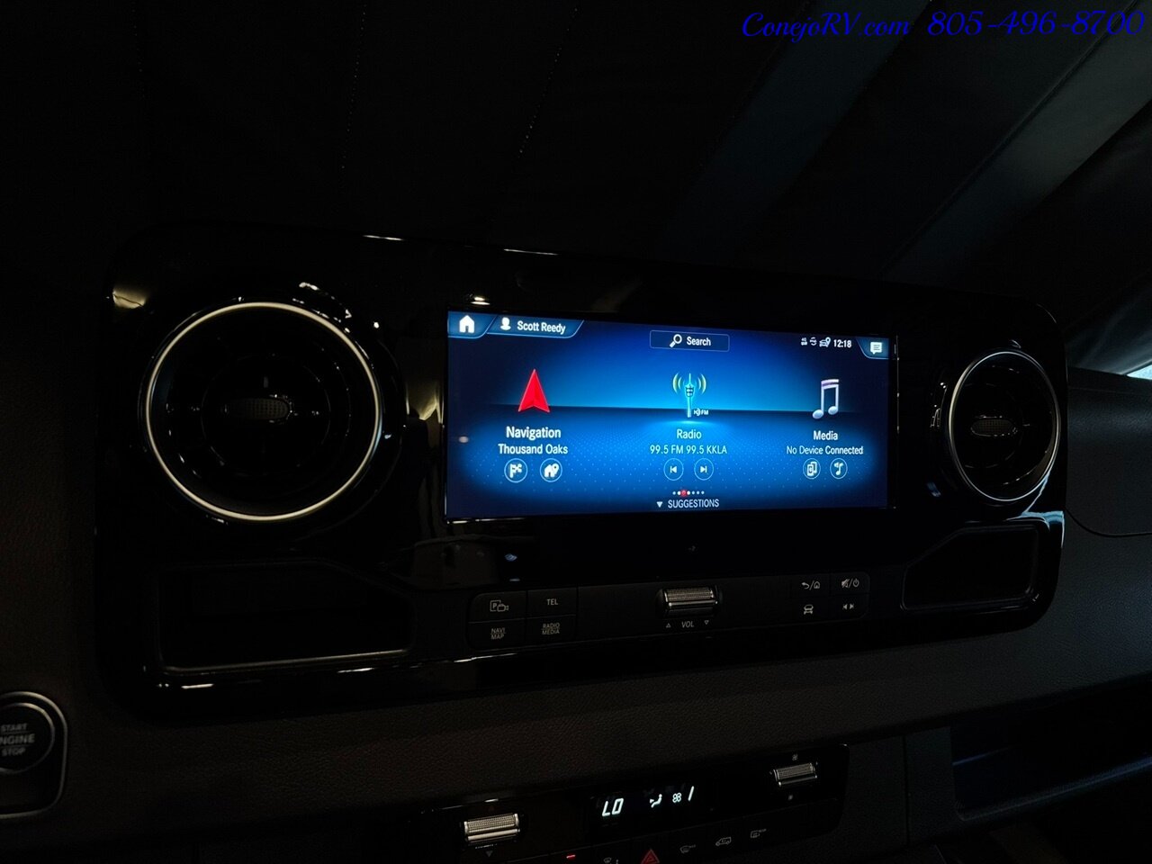 2025 Storyteller Overland Dark Mode AWD 16.8KWH Lithonics Lithium System Mercedes Sprinter Turbo Diesel 1K Miles - Photo 37 - Thousand Oaks, CA 91360