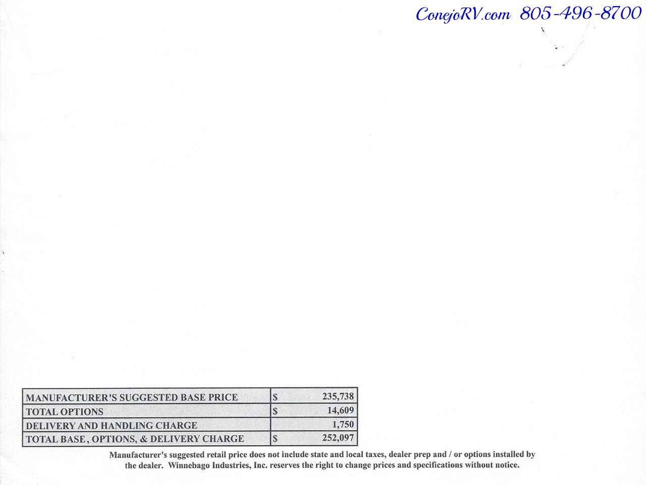 2025 Winnebago Ekko 23B Pop Top Mercedes Sprinter Lithium Power All Wheel  Drive - Photo 61 - Thousand Oaks, CA 91360