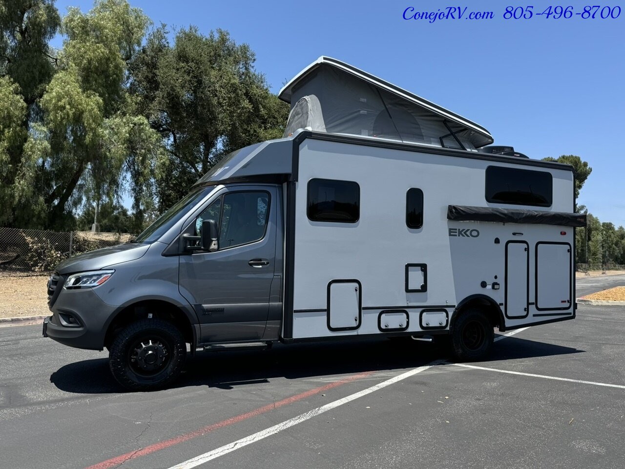 2025 Winnebago Ekko 23B Pop Top Mercedes Sprinter Lithium Power All Wheel  Drive - Photo 1 - Thousand Oaks, CA 91360