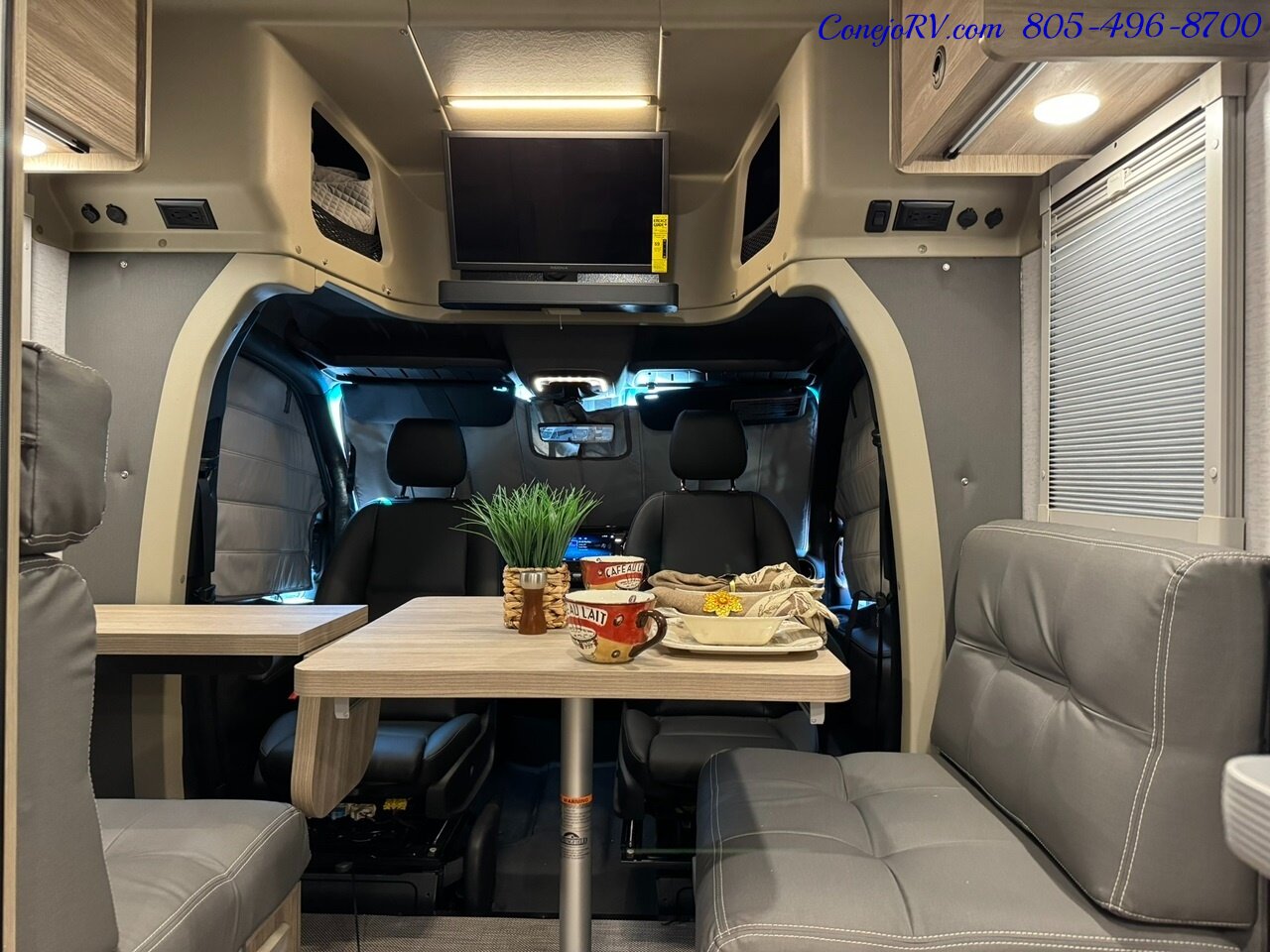 2025 Winnebago Ekko 23B Pop Top Mercedes Sprinter Lithium Power All Wheel  Drive - Photo 18 - Thousand Oaks, CA 91360