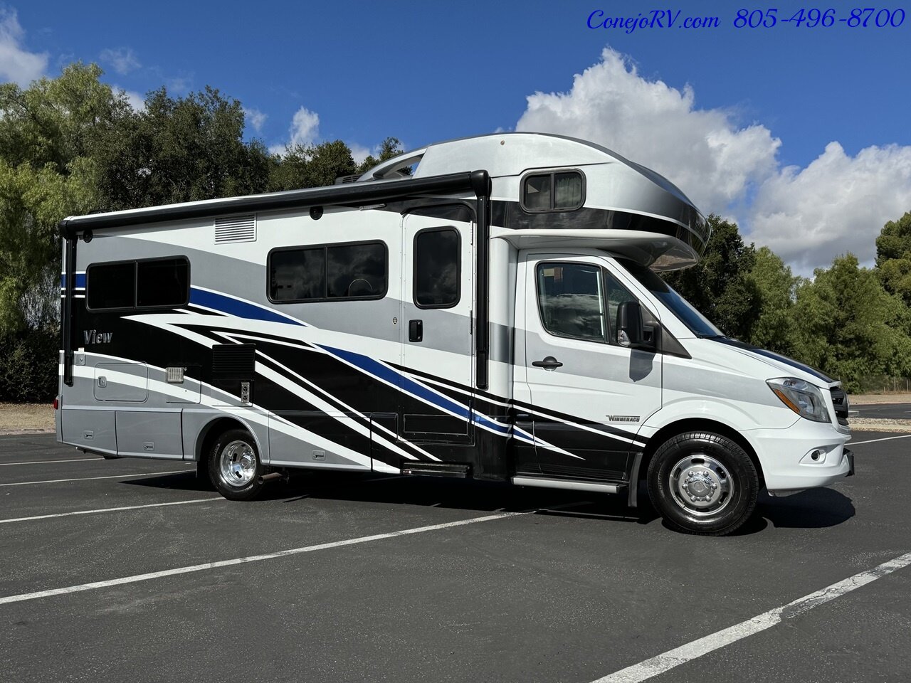 2017 Winnebago View 24J Slide-Out Mercedes Turbo Diesel Full Body Paint   - Photo 3 - Thousand Oaks, CA 91360