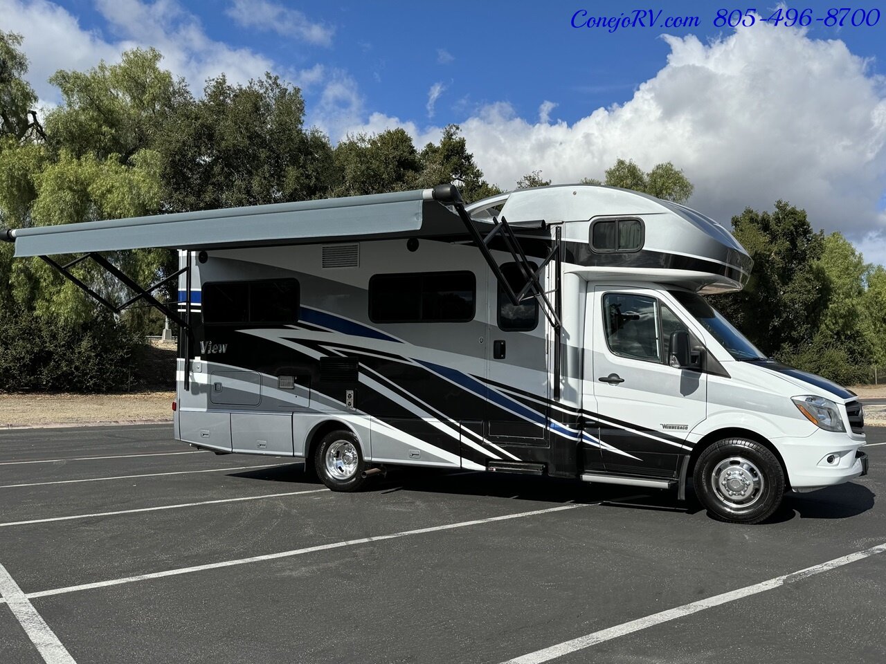 2017 Winnebago View 24J Slide-Out Mercedes Turbo Diesel Full Body Paint   - Photo 40 - Thousand Oaks, CA 91360