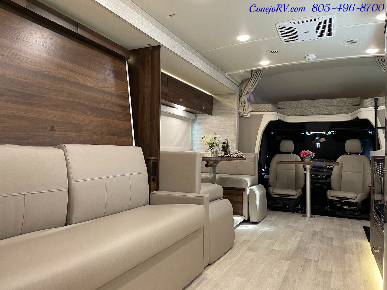 2023 Winnebago Navion 24D Full Wall Slide-Out Mercedes Turbo Diesel  Full Body Paint - Photo 26 - Thousand Oaks, CA 91360