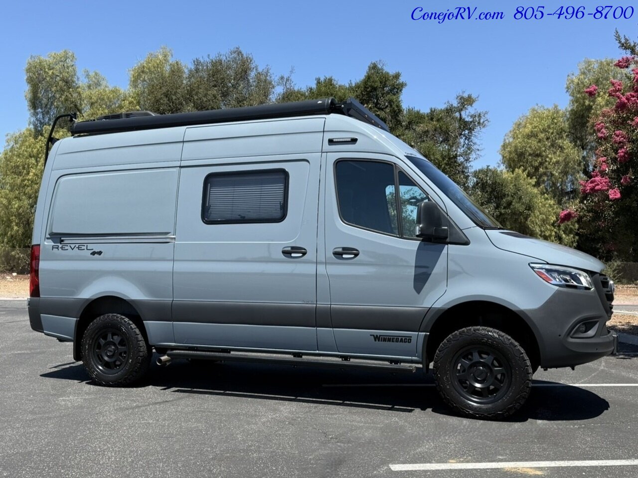 2023 Winnebago Revel 44E 4X4 Sprinter Mercedes Turbo Diesel, 320 AH Lithium  27K Miles - Photo 3 - Thousand Oaks, CA 91360
