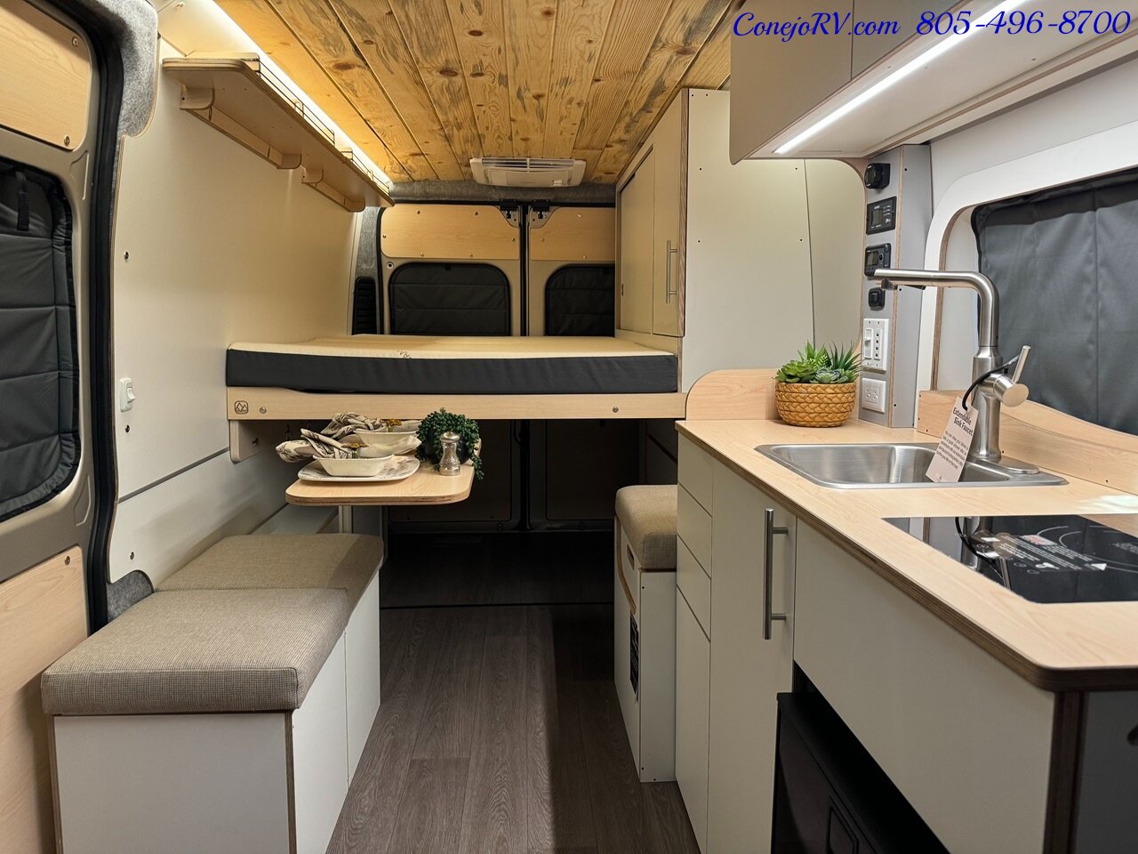 2024 Dave & Matt Vans LV7.1 Lithium Kitchenette Rear Bed Roof AC 3K Inverter   - Photo 5 - Thousand Oaks, CA 91360