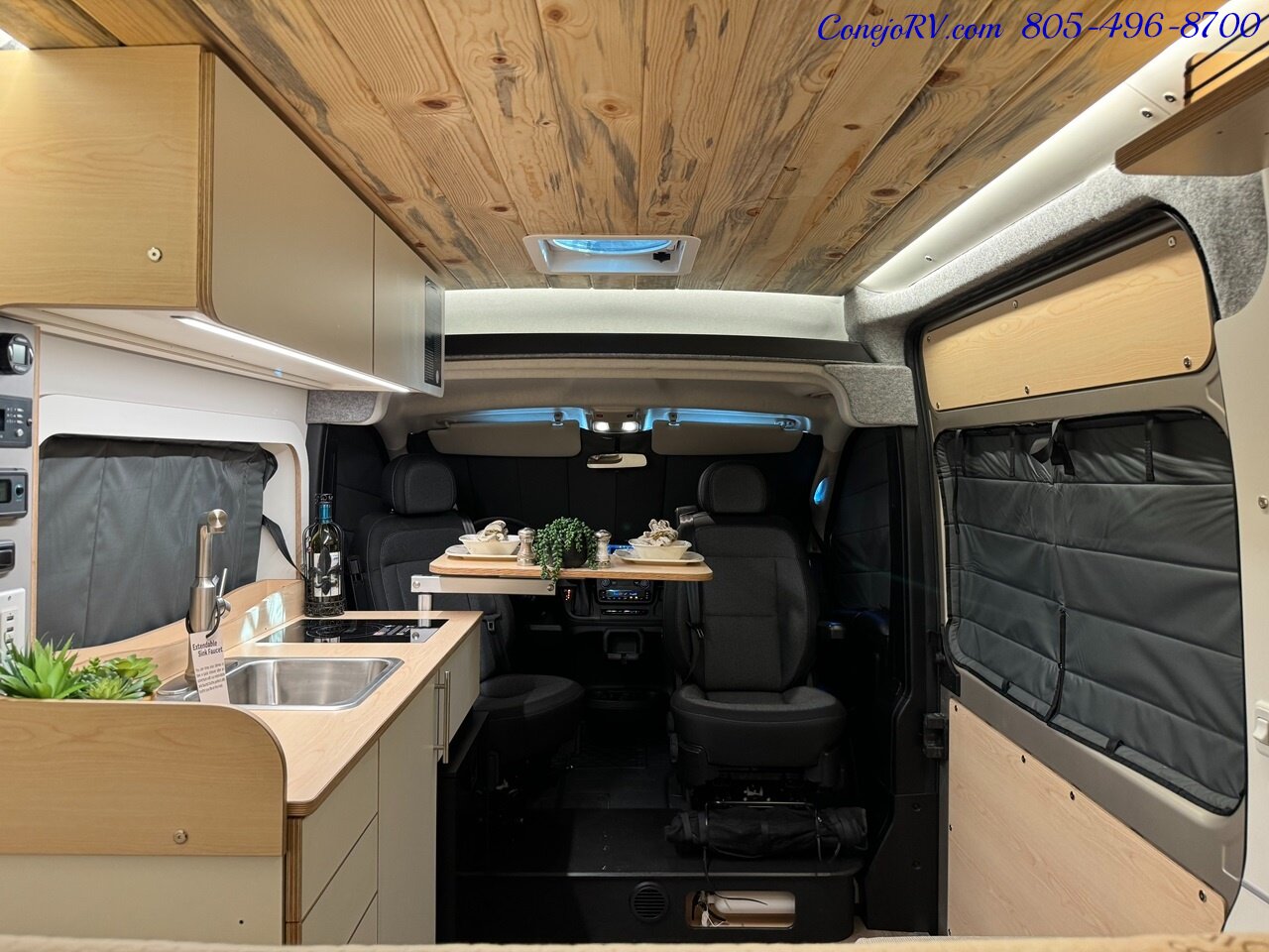 2024 Dave & Matt Vans LV7.1 Lithium Kitchenette Rear Bed Roof AC 3K Inverter   - Photo 27 - Thousand Oaks, CA 91360