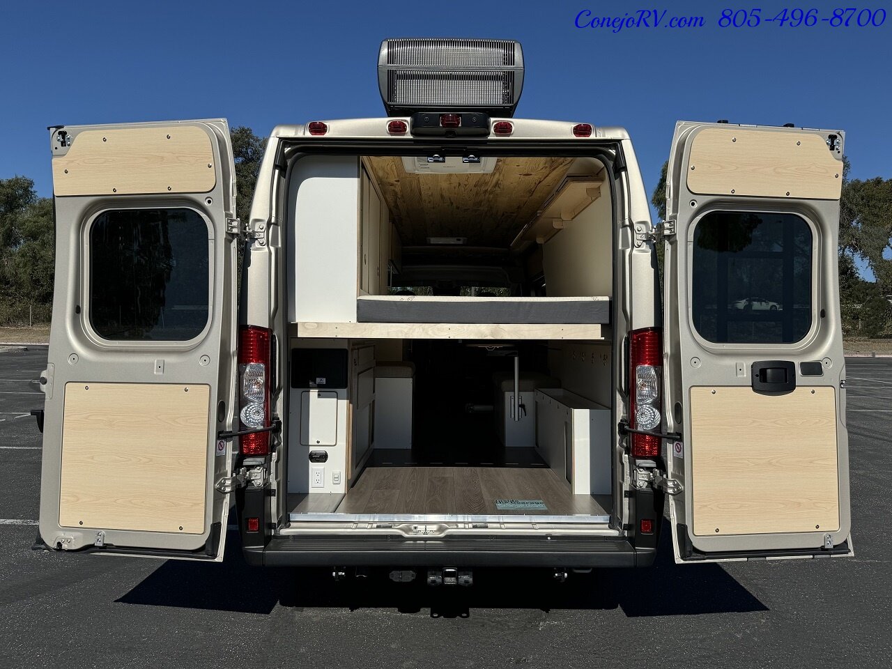 2024 Dave & Matt Vans LV7.1 Lithium Kitchenette Rear Bed Roof AC 3K Inverter   - Photo 38 - Thousand Oaks, CA 91360