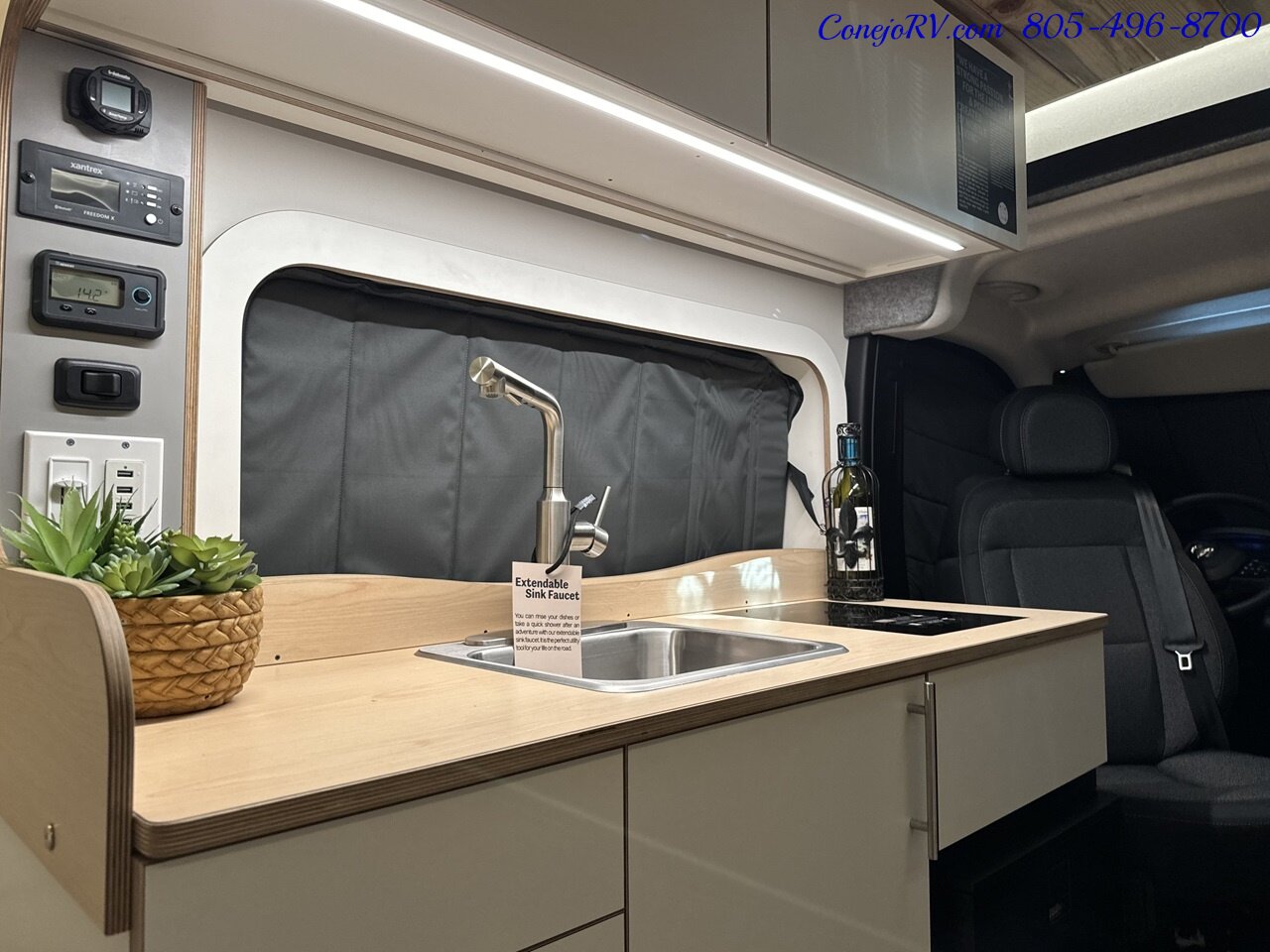 2024 Dave & Matt Vans LV7.1 Lithium Kitchenette Rear Bed Roof AC 3K Inverter   - Photo 11 - Thousand Oaks, CA 91360