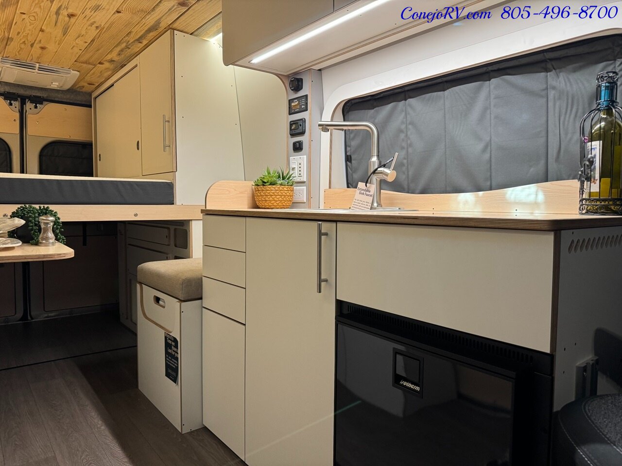 2024 Dave & Matt Vans LV7.1 Lithium Kitchenette Rear Bed Roof AC 3K Inverter   - Photo 6 - Thousand Oaks, CA 91360