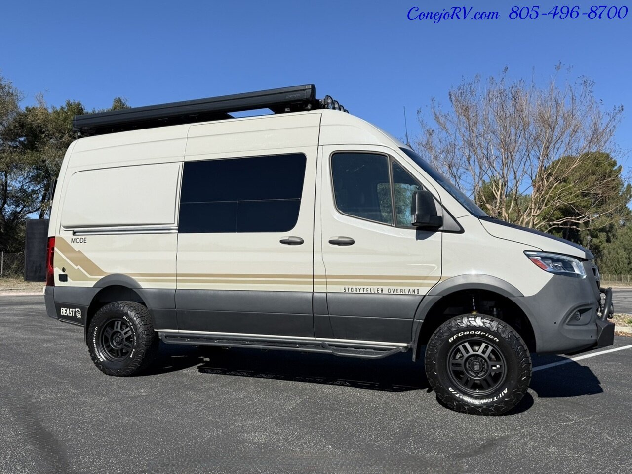 2024 Storyteller Overland Beast Mode AWD Lithonics Lithium System Mercedes Sprinter  Chassis Turbo Diesel Custom Upgrades 41K Miles - Photo 3 - Thousand Oaks, CA 91360