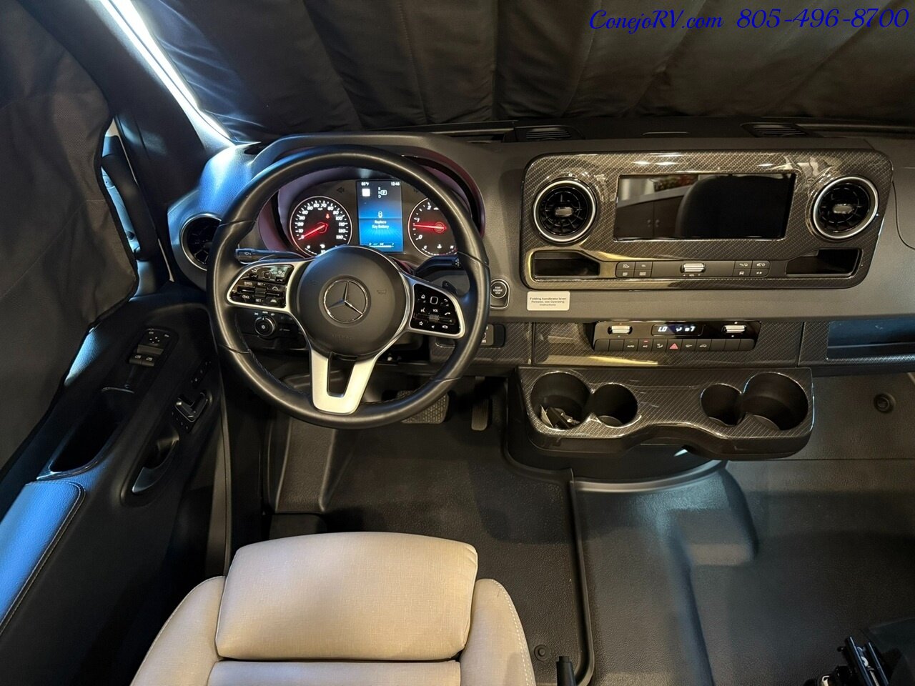 2022 Winnebago View 24J Slide-Out Horseshoe Dinette Mercedes Turbo Diesel 11K Miles - Photo 32 - Thousand Oaks, CA 91360