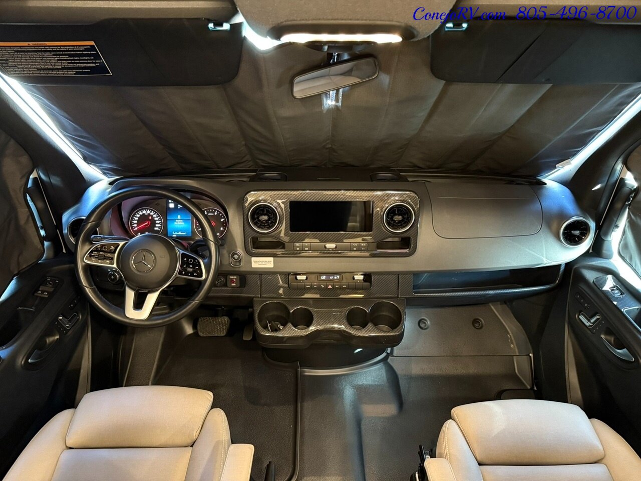 2022 Winnebago View 24J Slide-Out Horseshoe Dinette Mercedes Turbo Diesel 11K Miles - Photo 31 - Thousand Oaks, CA 91360