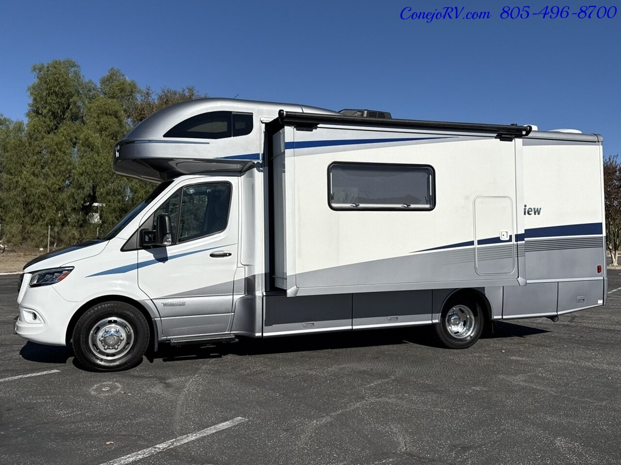 2022 Winnebago View 24J Slide-Out Horseshoe Dinette Mercedes Turbo Diesel 11K Miles - Photo 1 - Thousand Oaks, CA 91360