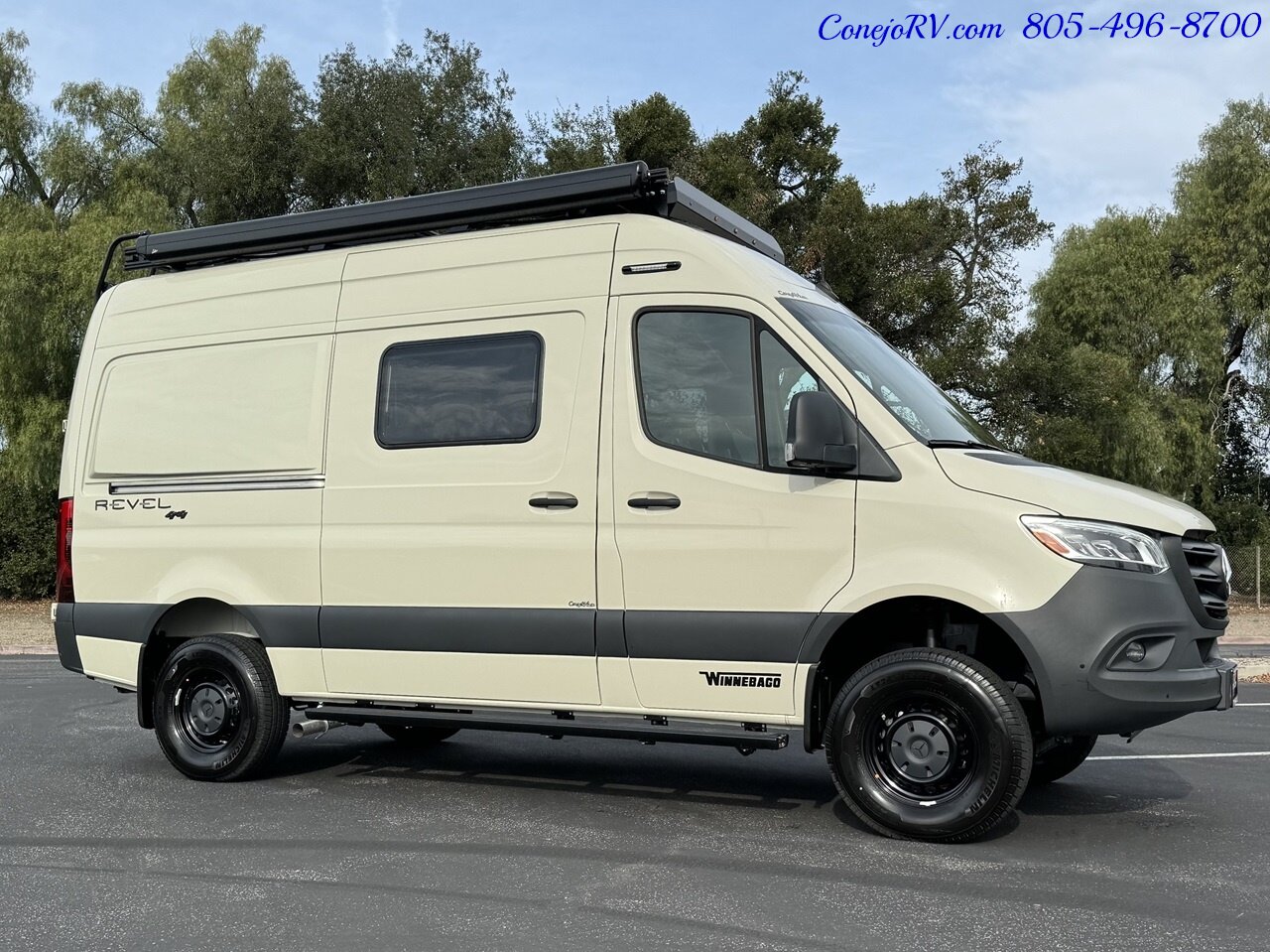 2024 Winnebago Revel 44E 4X4 Sprinter Mercedes Turbo Diesel, 320 AH Lithium   - Photo 3 - Thousand Oaks, CA 91360