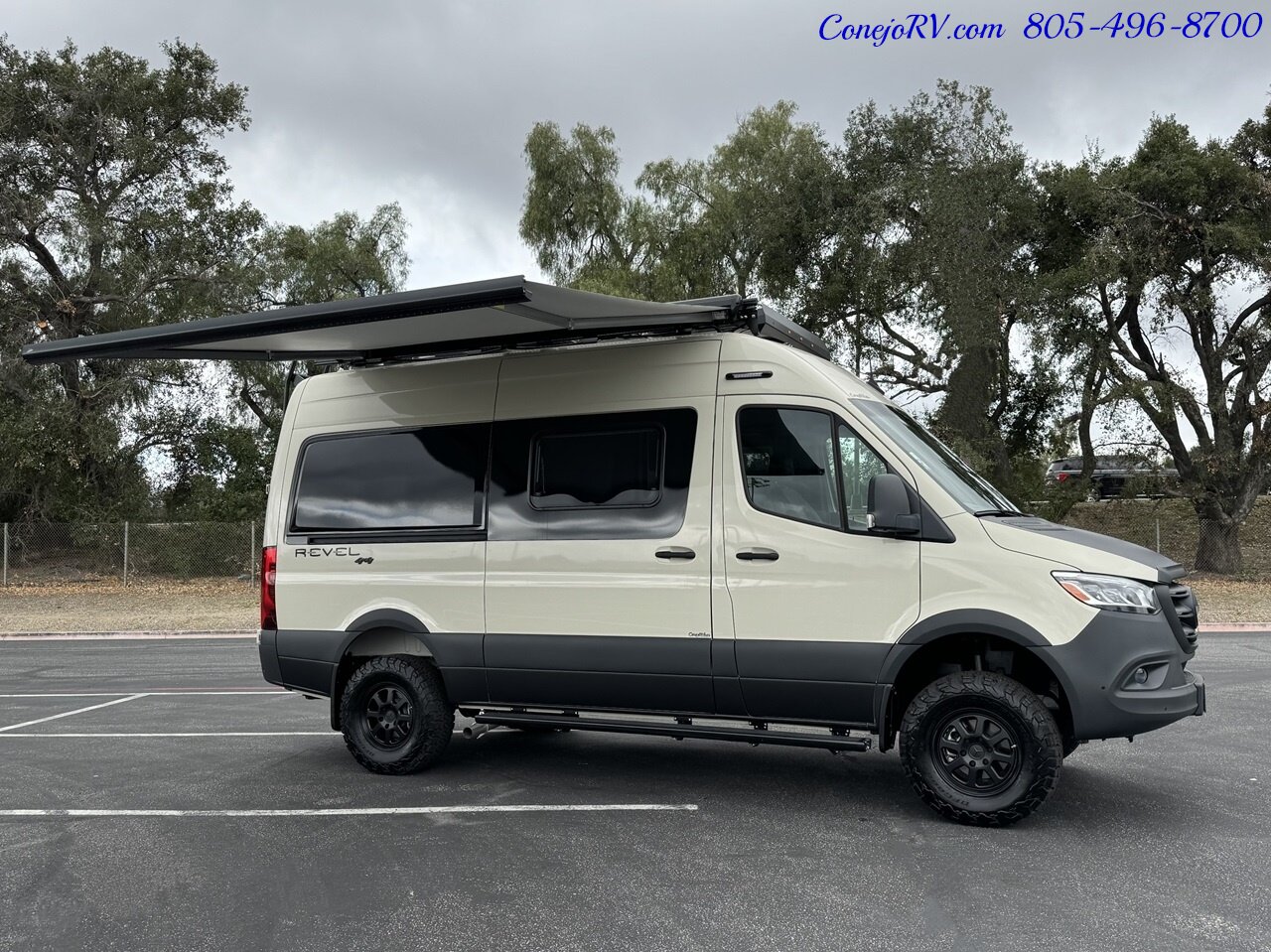 2024 Winnebago Revel 44E 4X4 Sprinter Mercedes Turbo Diesel, 320 AH Lithium  Custom Upgrades - Photo 42 - Thousand Oaks, CA 91360