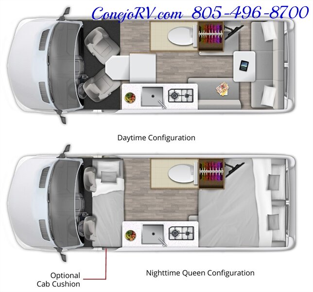 2025 Roadtrek Agile SS Rear Lounge Mercedes Turbo Diesel   - Photo 45 - Thousand Oaks, CA 91360