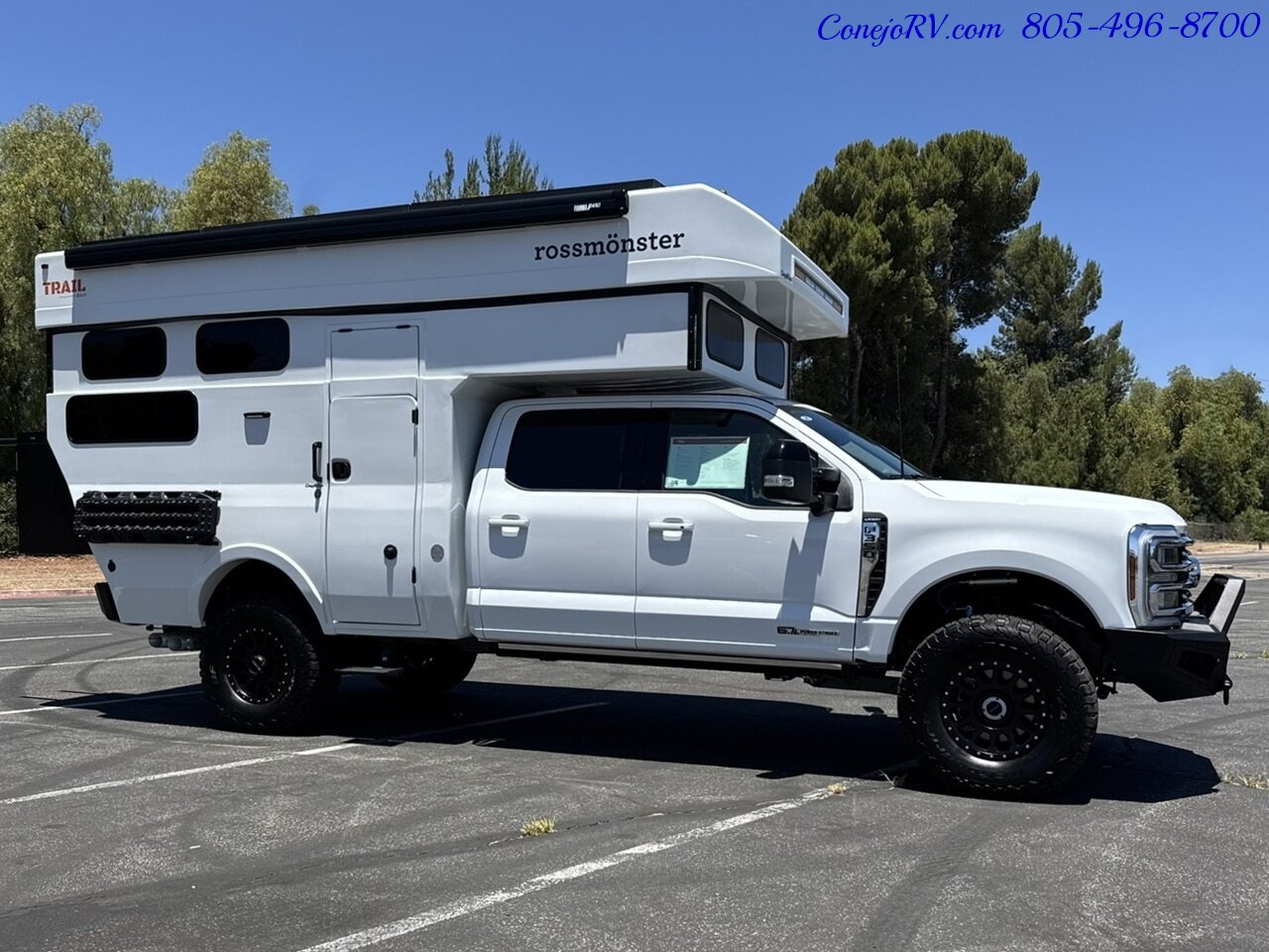 2025 Rossmonster Baja Trail Ford F350 4X4 Lariat 6.7L Power Stroke Turbo Diesel Actuating Hard Top - Photo 3 - Thousand Oaks, CA 91360