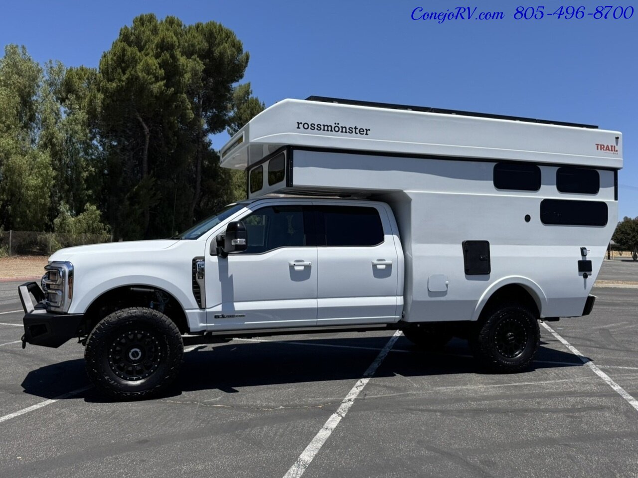 2025 Rossmonster Baja Trail Ford F350 4X4 Lariat 6.7L Power Stroke Turbo Diesel Actuating Hard Top - Photo 1 - Thousand Oaks, CA 91360