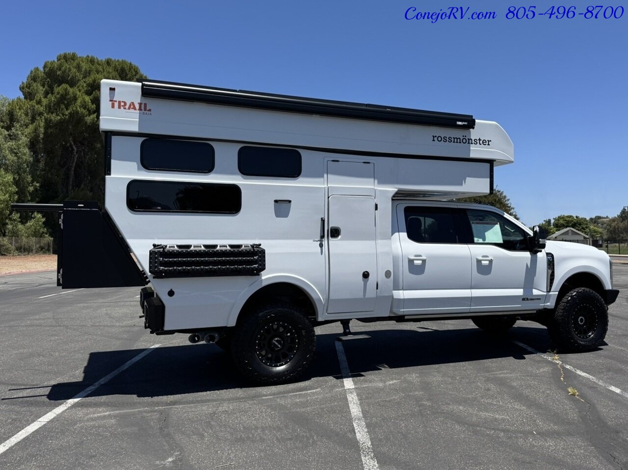 2025 Rossmonster Baja Trail Ford F350 4X4 Lariat 6.7L Power Stroke Turbo Diesel Actuating Hard Top - Photo 4 - Thousand Oaks, CA 91360