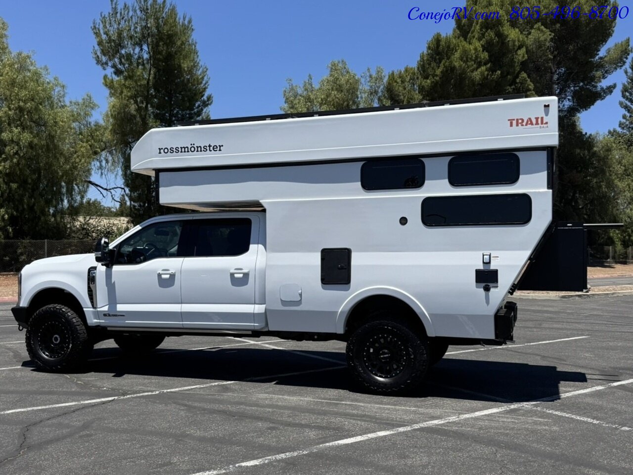 2025 Rossmonster Baja Trail Ford F350 4X4 Lariat 6.7L Power Stroke Turbo Diesel Actuating Hard Top - Photo 2 - Thousand Oaks, CA 91360