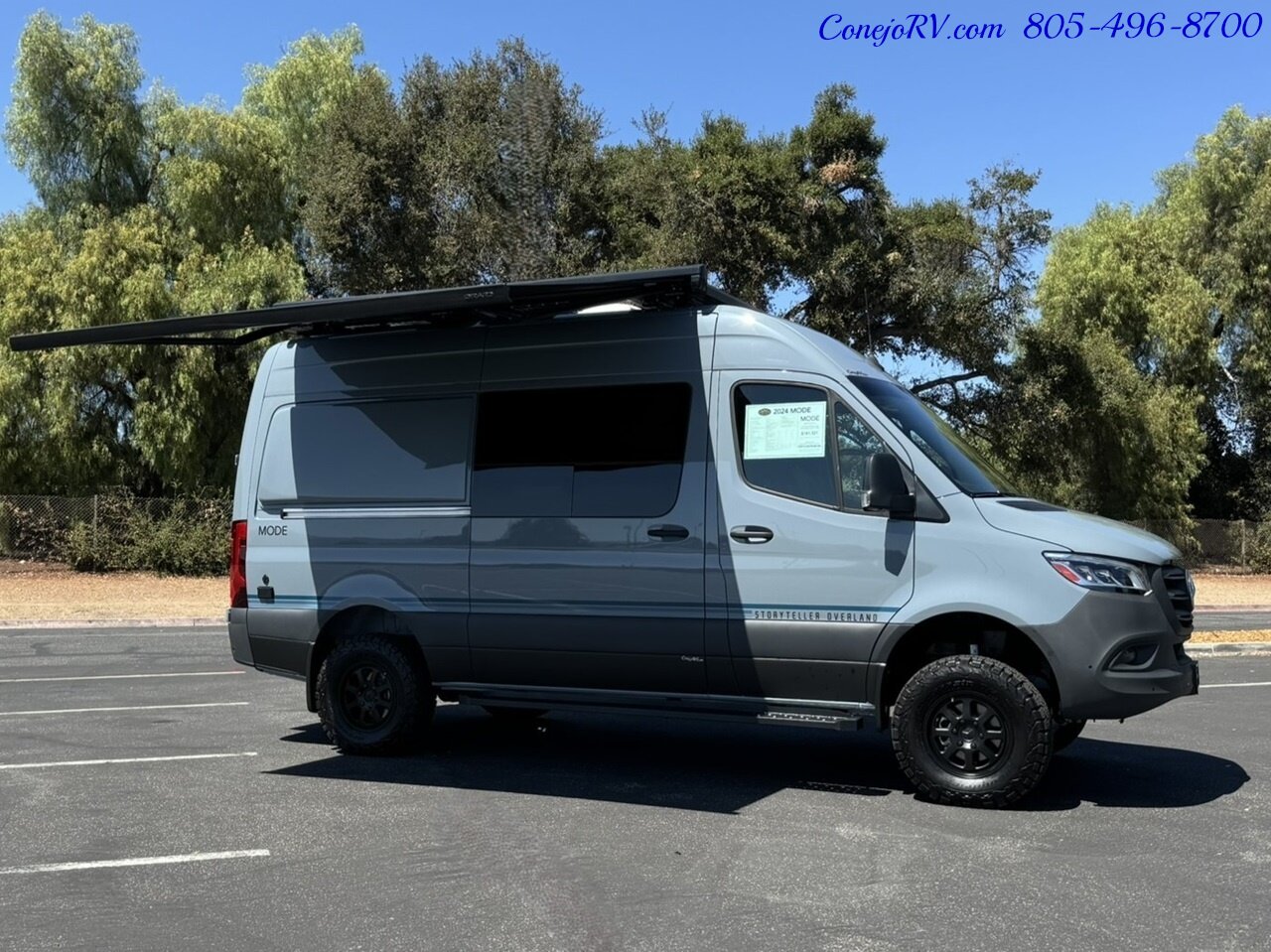 2024 Storyteller Overland Classic Mode OG AWD with Upgrades Lithionics Lithium System  Mercedes Sprinter Turbo Diesel - Photo 43 - Thousand Oaks, CA 91360