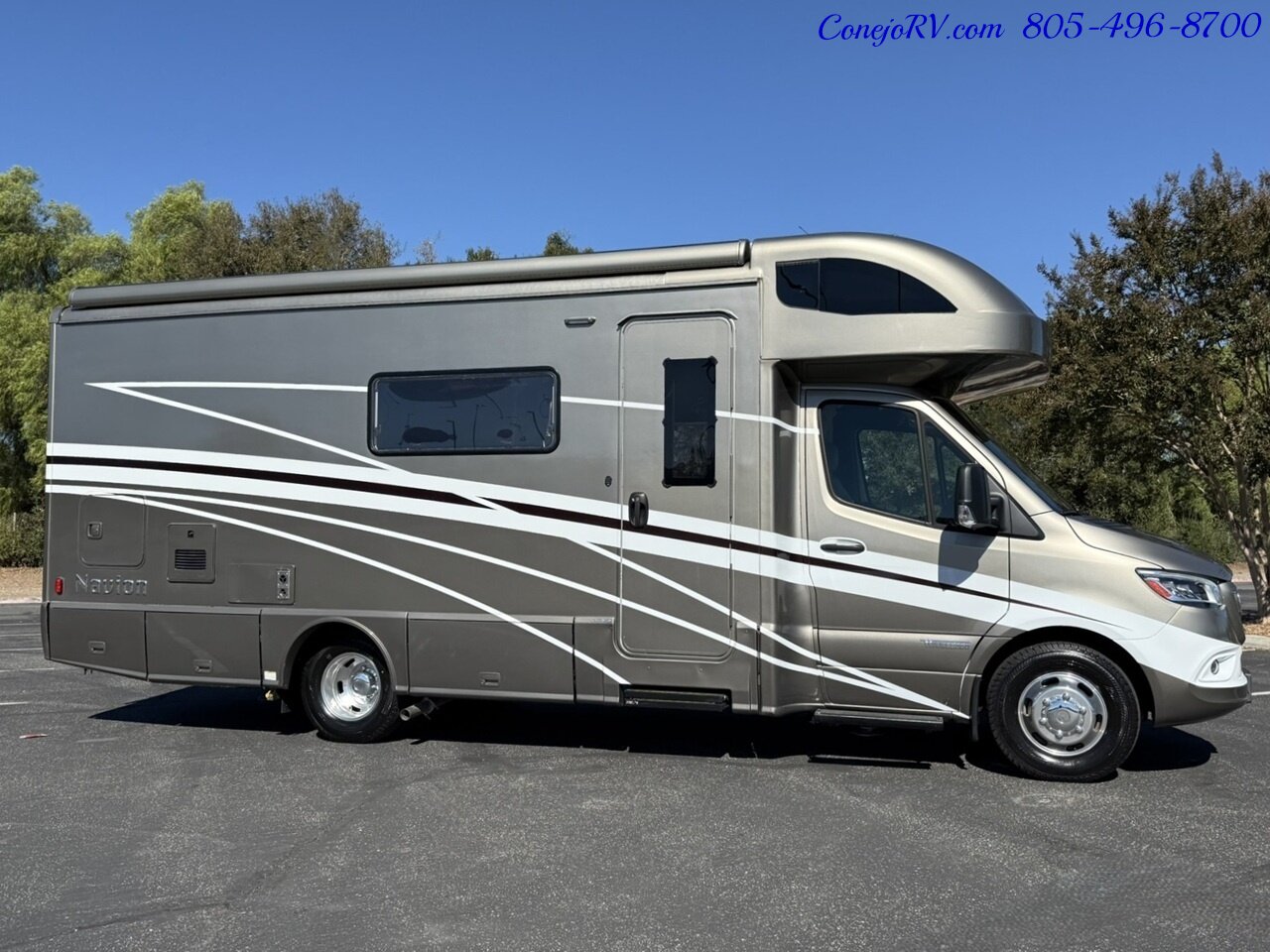 2024 Winnebago Navion 24D Full Wall Slide-Out Mercedes Turbo Diesel Full  Body Paint 4K Miles - Photo 3 - Thousand Oaks, CA 91360