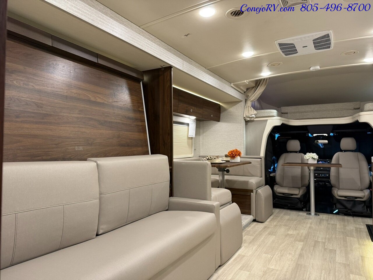 2024 Winnebago Navion 24D Full Wall Slide-Out Mercedes Turbo Diesel Full  Body Paint 4K Miles - Photo 26 - Thousand Oaks, CA 91360