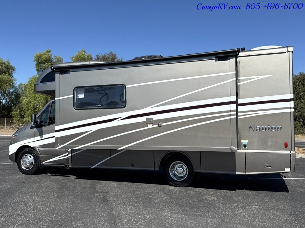 2024 Winnebago Navion 24D Full Wall Slide-Out Mercedes Turbo Diesel Full  Body Paint 4K Miles - Photo 2 - Thousand Oaks, CA 91360