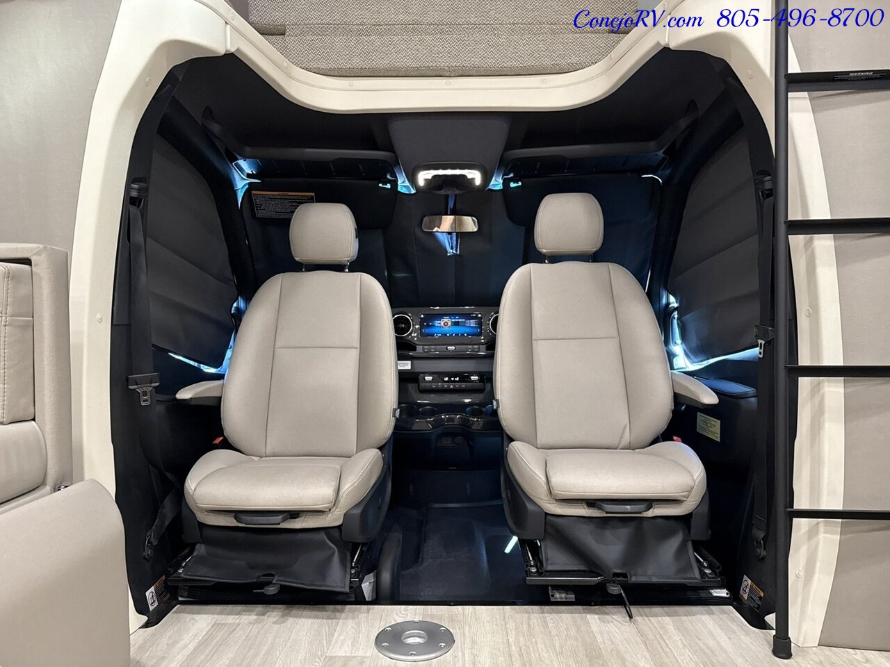 2024 Winnebago Navion 24D Full Wall Slide-Out Mercedes Turbo Diesel Full  Body Paint 4K Miles - Photo 29 - Thousand Oaks, CA 91360