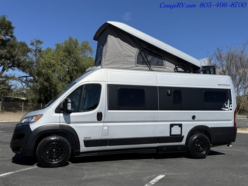 2025 Westfalia Wave 600AH Lithium System Folding Front Sofa Pop Top  