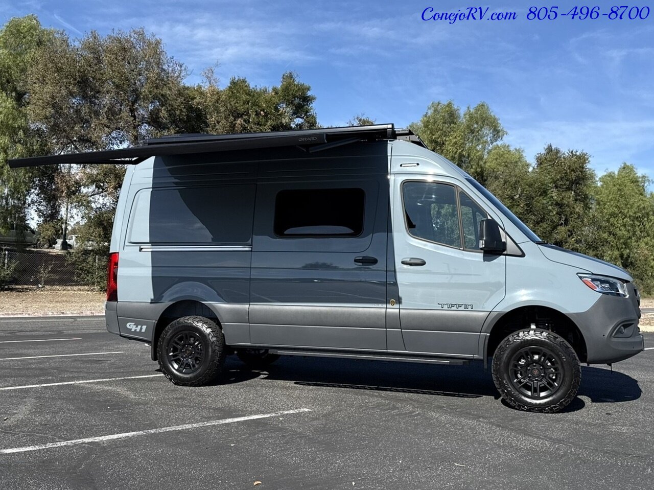 2026 Tiffin GH1 AWD Sprinter Mercedes Turbo Diesel 540AH Battle Born Lithium Ion Kit - Photo 45 - Thousand Oaks, CA 91360