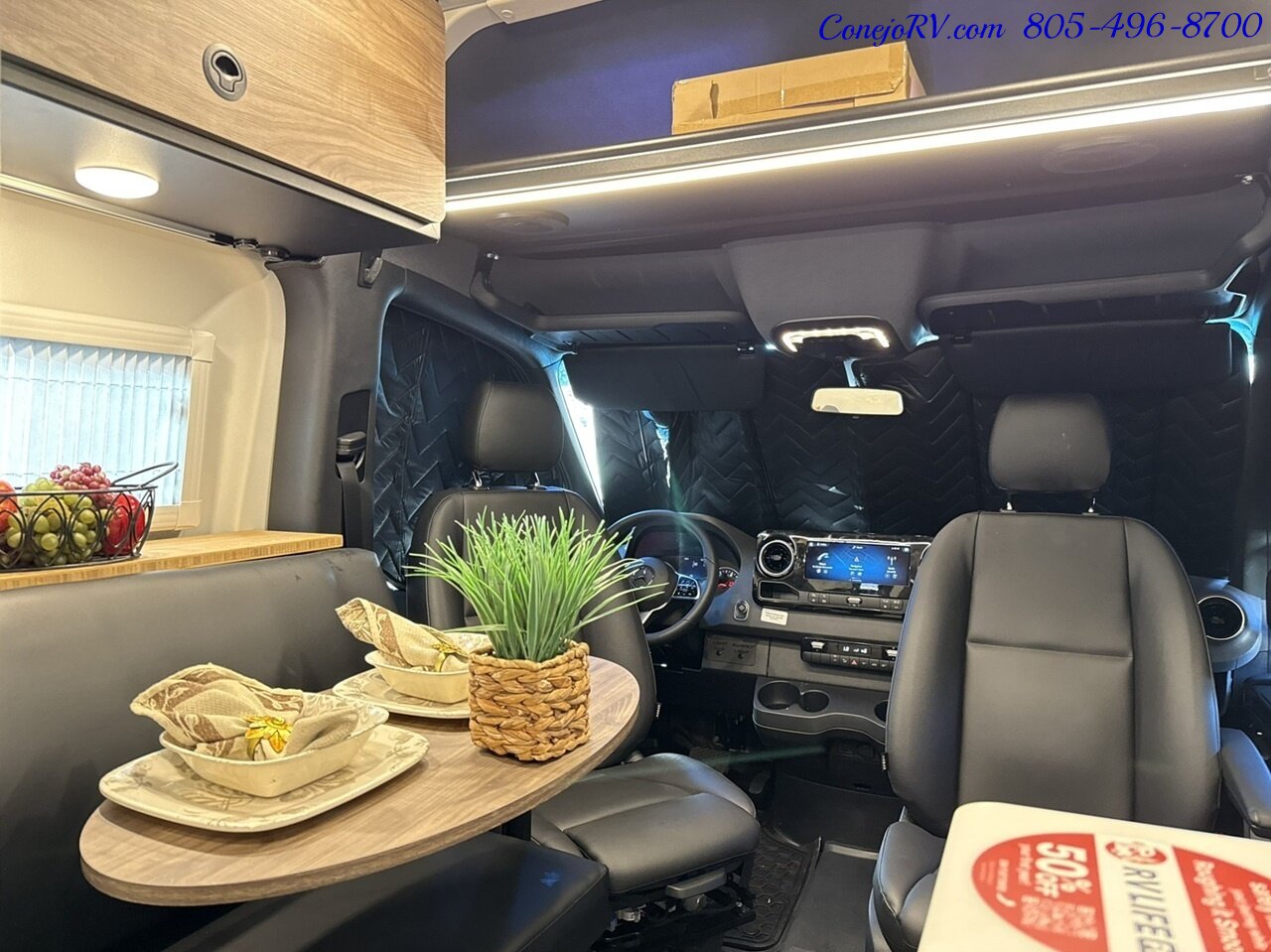 2026 Tiffin GH1 AWD Sprinter Mercedes Turbo Diesel 540AH Battle Born Lithium Ion Kit - Photo 34 - Thousand Oaks, CA 91360