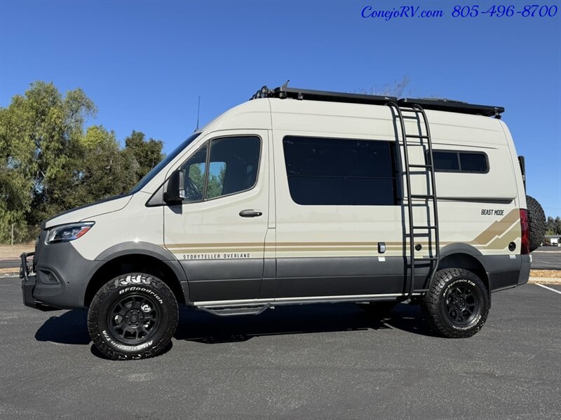 2025 Storyteller Overland Beast Mode OG AWD 16.8KWH Lithonics Lithium System Mercedes  Sprinter Chassis Turbo Diesel 6K Miles