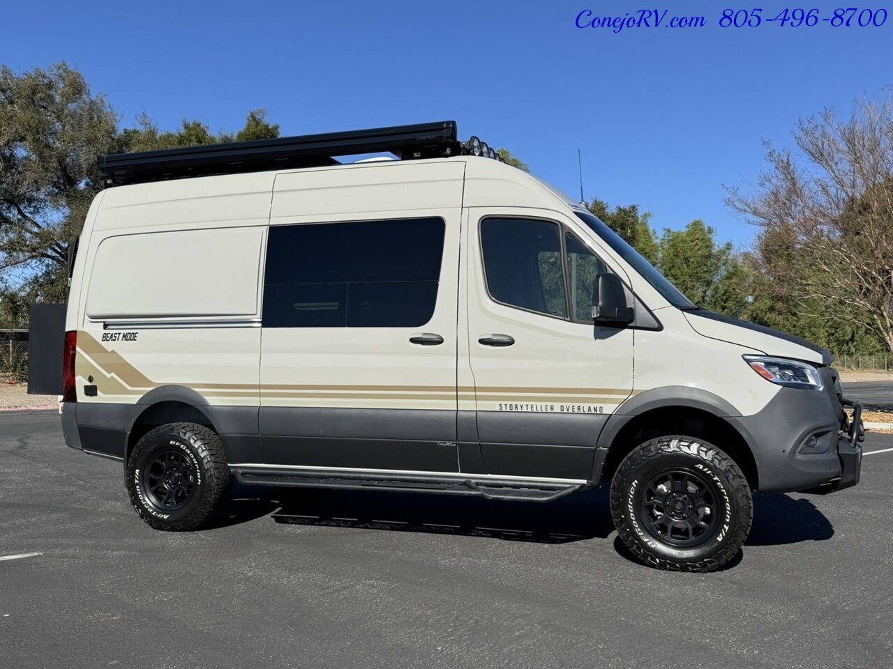 2025 Storyteller Overland Beast Mode OG AWD 16.8KWH Lithonics Lithium System Mercedes  Sprinter Chassis Turbo Diesel 6K Miles - Photo 3 - Thousand Oaks, CA 91360