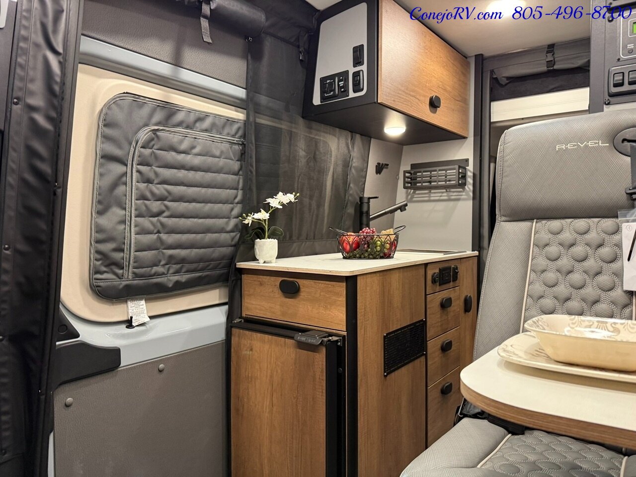 2027 Winnebago Revel 44E AWD Sprinter Mercedes Turbo Diesel 8.4KWH Lithionics System - Photo 7 - Thousand Oaks, CA 91360
