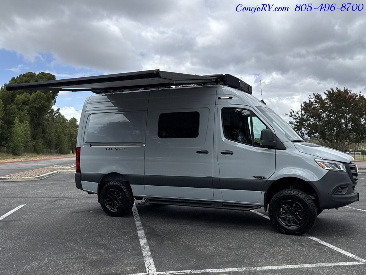 2027 Winnebago Revel 44E AWD Sprinter Mercedes Turbo Diesel 8.4KWH Lithionics System - Photo 39 - Thousand Oaks, CA 91360